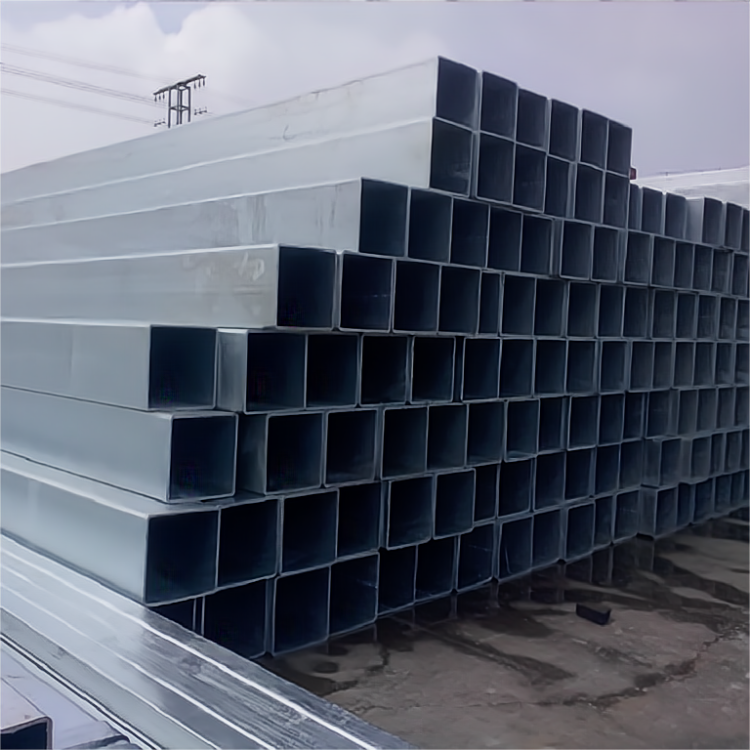 Black Hollow Section Carbon Steel Q235 Square Metal Steel Pipes Tube
