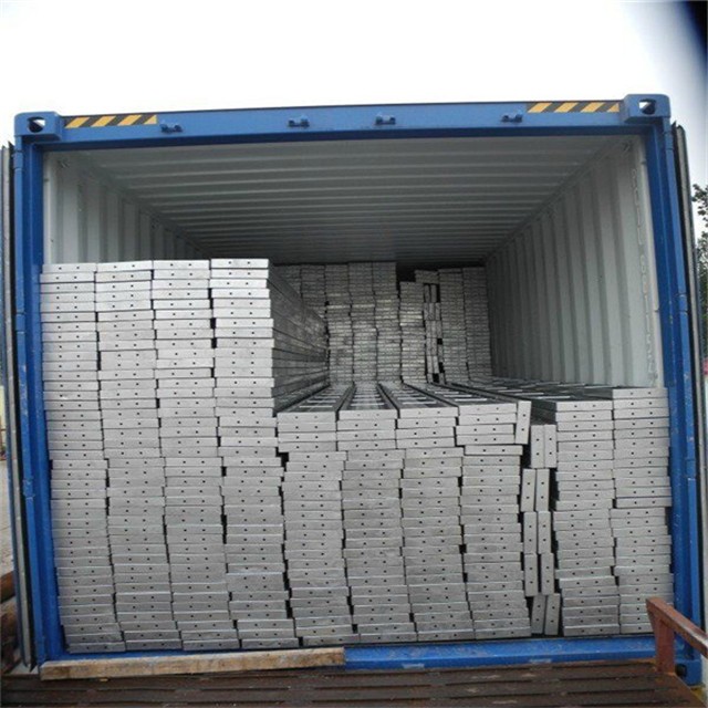 Construction steel scaffolding planks